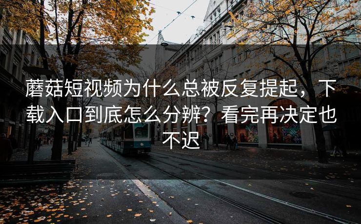 蘑菇短视频为什么总被反复提起，下载入口到底怎么分辨？看完再决定也不迟